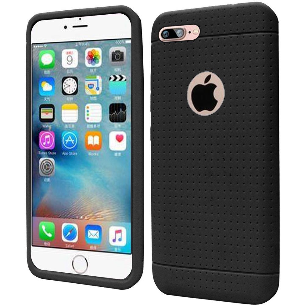 Apple iPhone 8 -  Silicone Case, Black