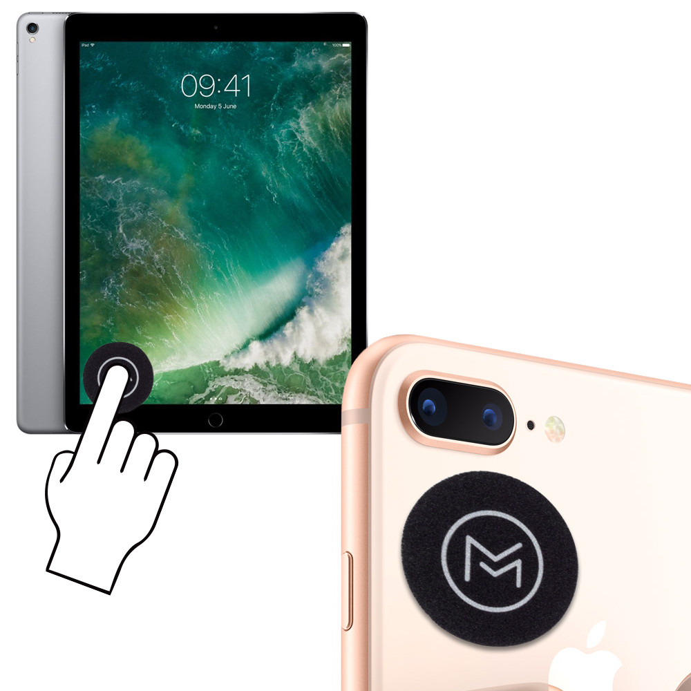 Apple iPhone 8 Plus -  Mobovida Re-usable Stick-on Screen Cleaner