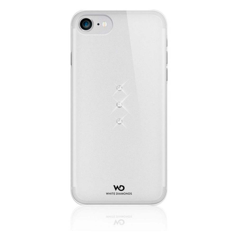 Apple iPhone 7 - Original White Diamonds Crystal Case with Swarovski Elements Trinity Phone Case, White