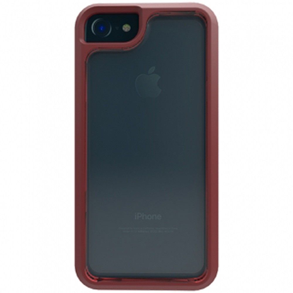 Apple iPhone 7 - Trident Expert Series Case, Clear/Red