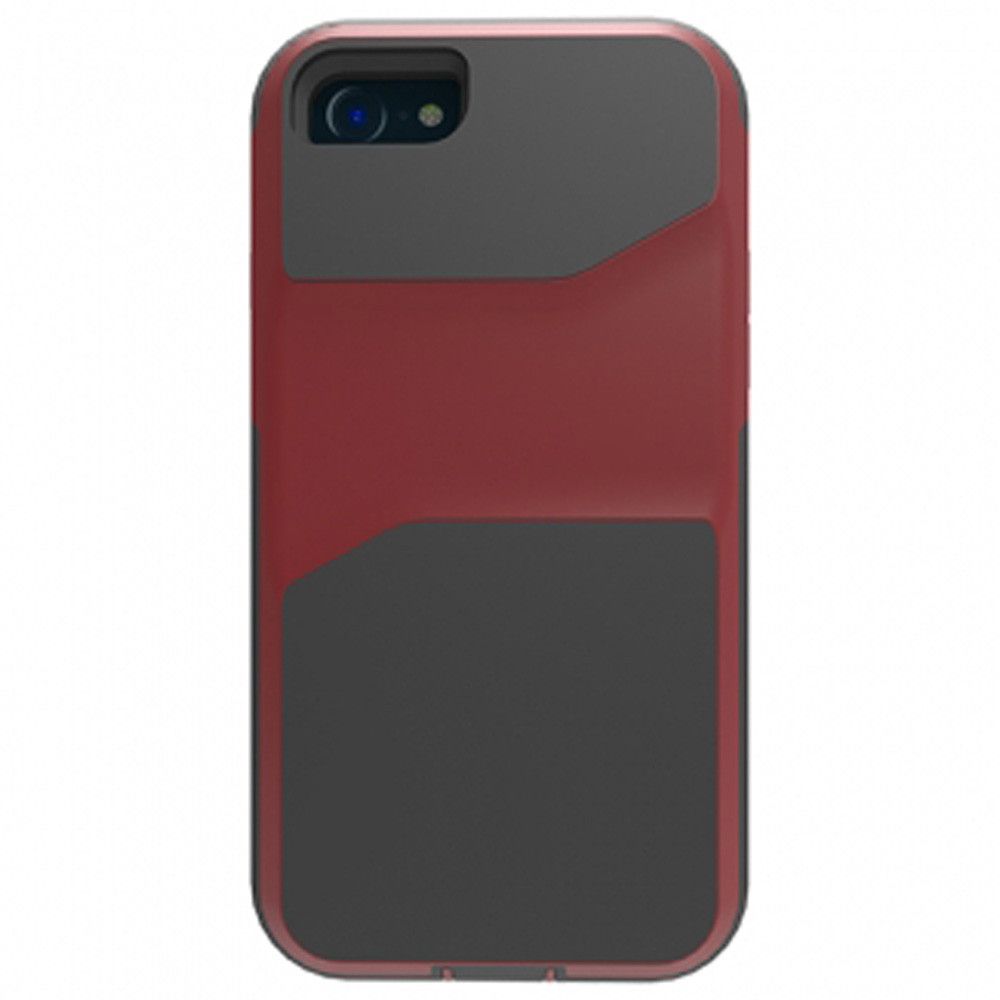 Apple iPhone 7 - Trident Warrior Series Case, Black/Red