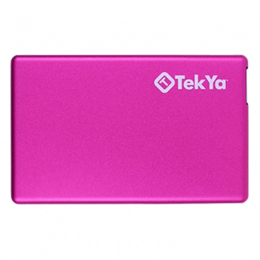 Apple iPhone 7 -  TEKYA Power Pocket Portable Battery Pack 2300 mAh, Pink