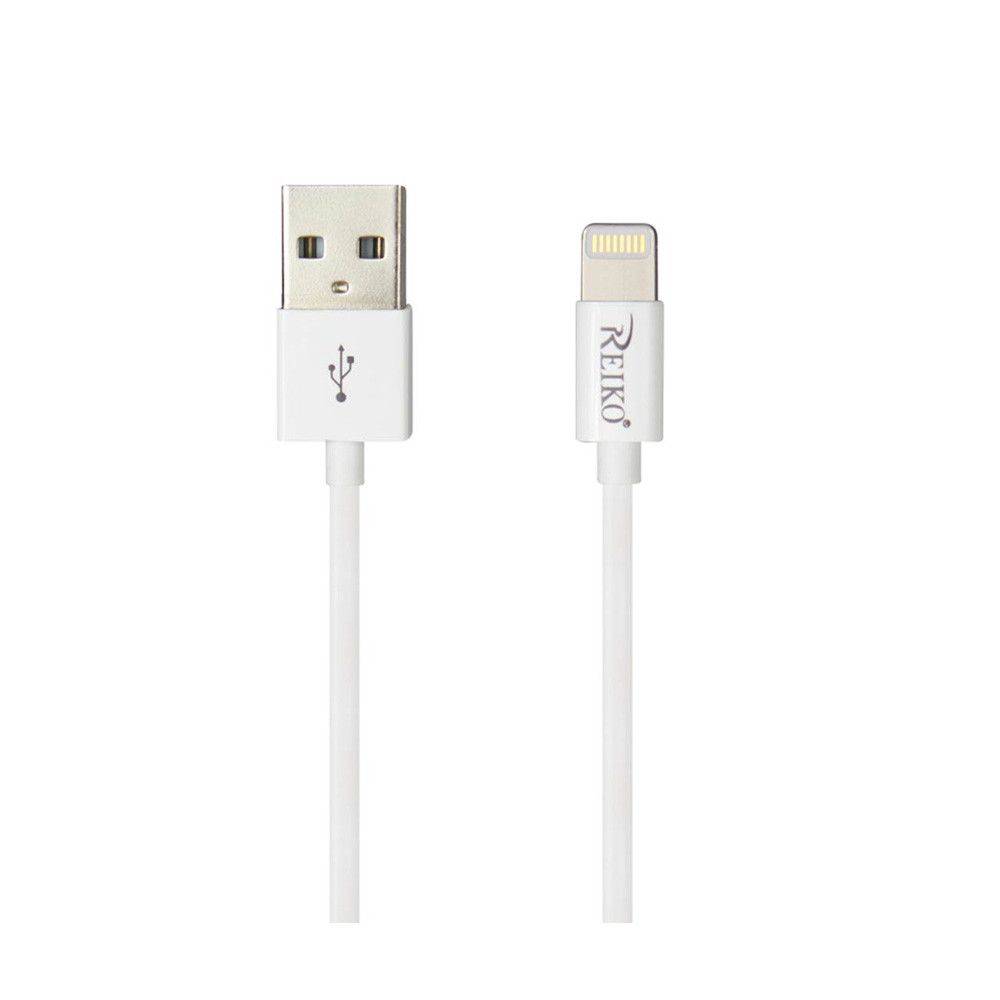 Apple iPhone 7 -  Apple MFI Certified Braided 3ft Lightning USB Cable Sync and Charge Cable, White