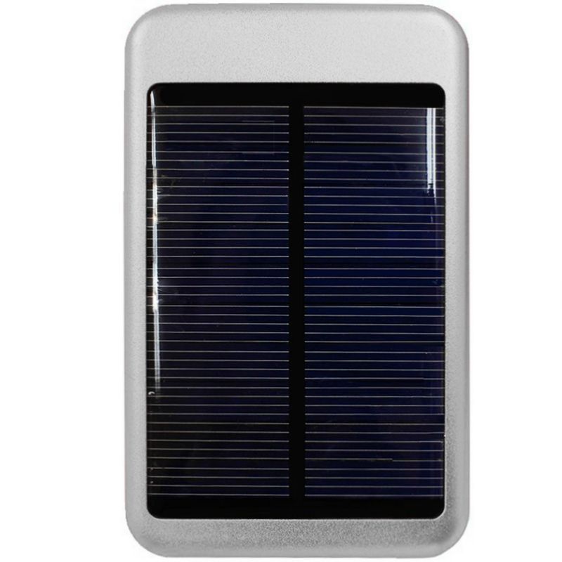 Apple iPhone 7 -  Solar Powered 6000 T-Pocket Portable Phone Battery (5000 mAh), Silver