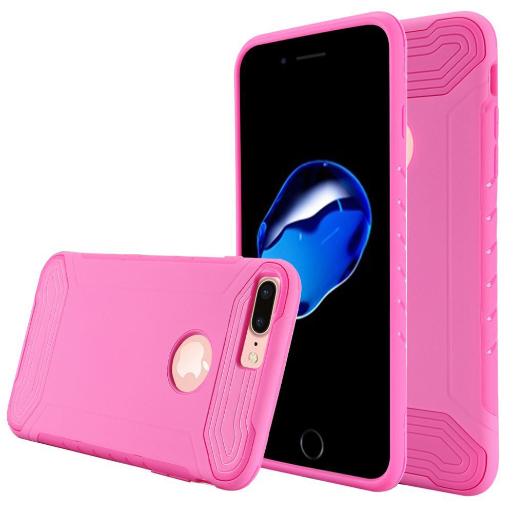 Apple iPhone 7 Plus - Quantum Dual Layer Rugged Case, Hot Pink