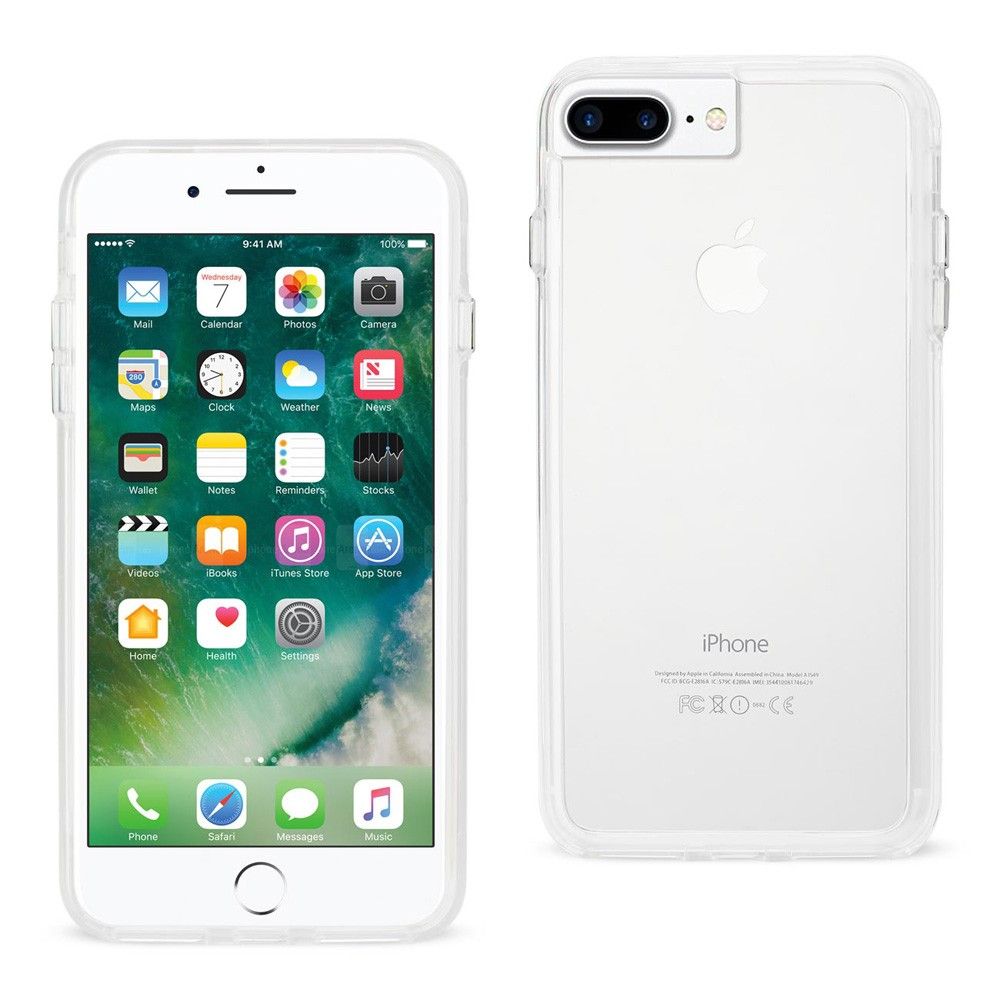 Apple iPhone 7 Plus -  Transparent Bumper Frame Case, Clear