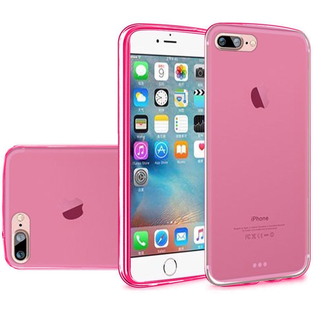 Apple iPhone 7 Plus -  TPU Case, Hot Pink