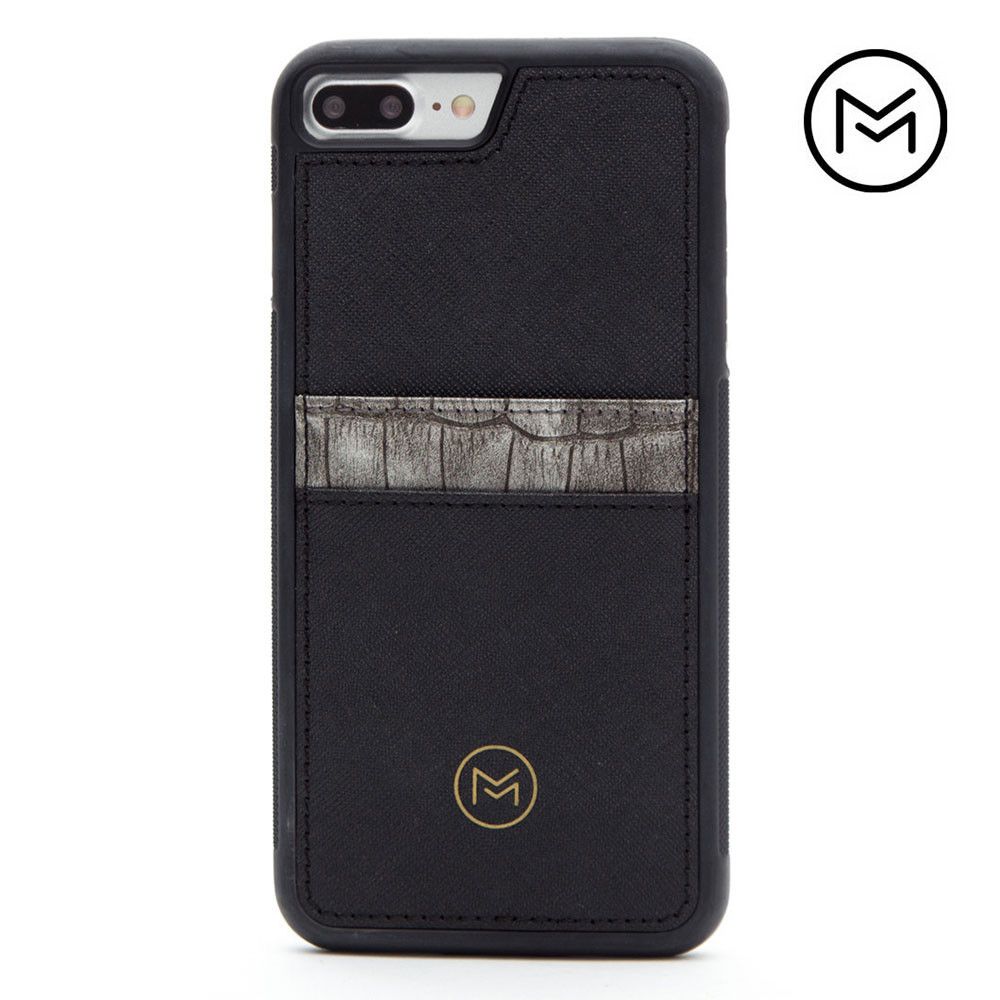 Apple iPhone 7/8 Plus - Limited Edition Mobovida Acacia Card Case, Slate/Black