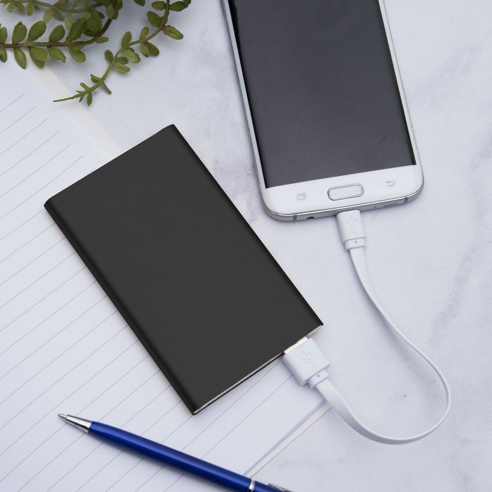 Apple iPhone 7 Plus -  4000mAh Slim Portable Battery Charger/Power Bank, Black
