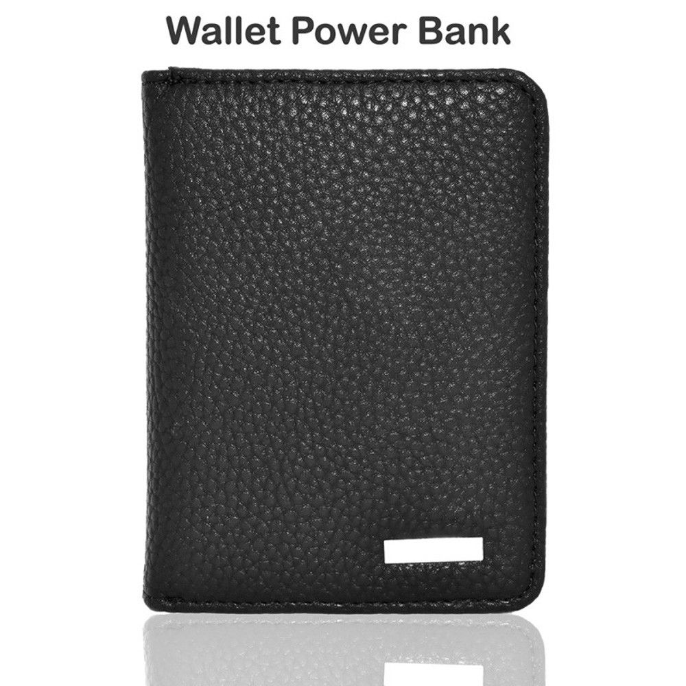 Apple iPhone 7 Plus -  Portable Power Bank Wallet (3000 mAh), Black