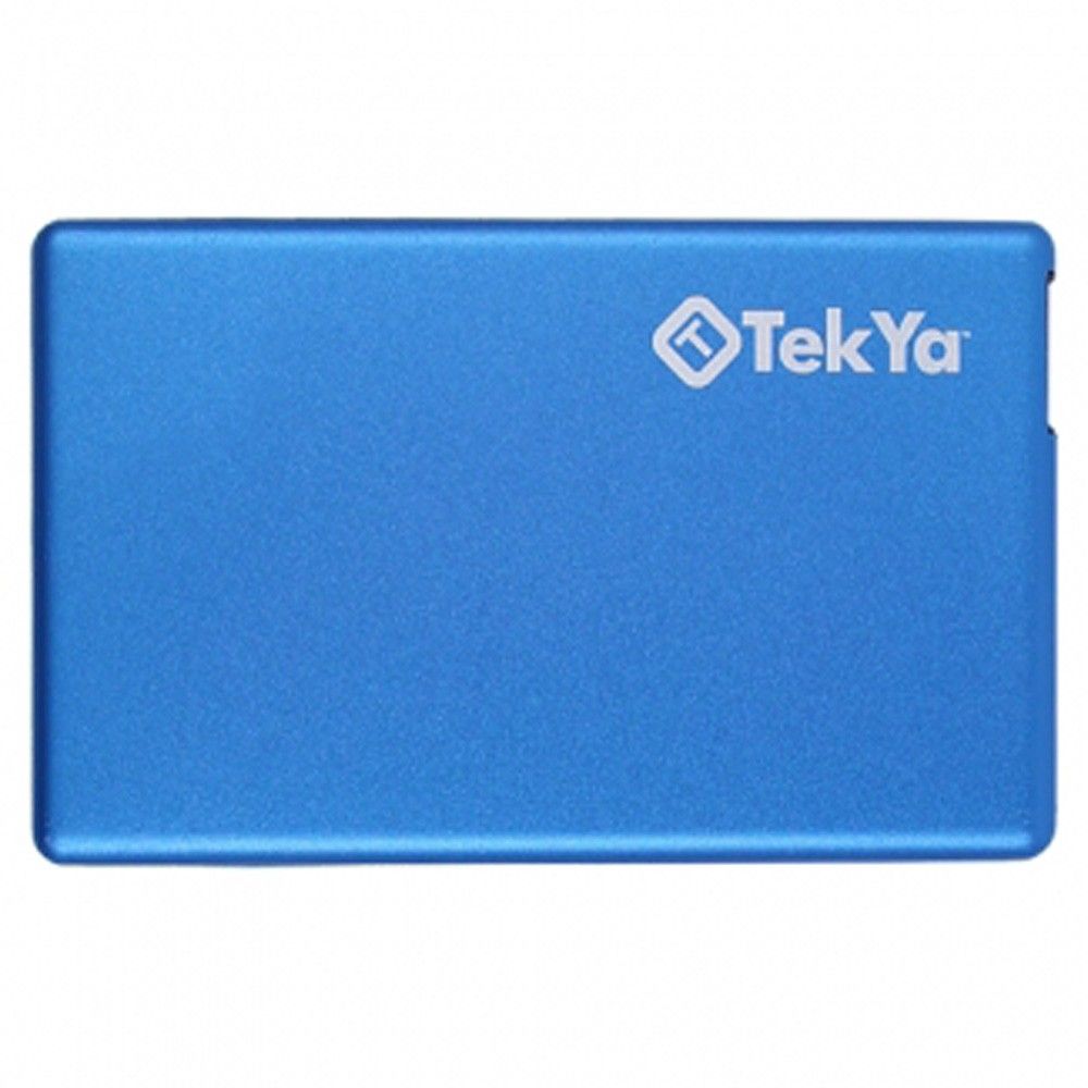 Apple iPhone X -  TEKYA Power Pocket Portable Battery Pack 2300 mAh, Blue