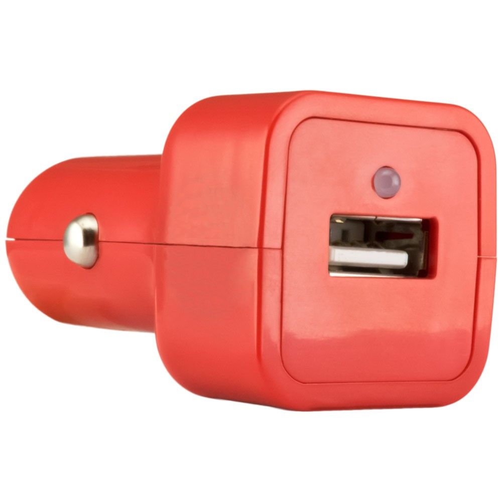 Apple iPhone 6 Plus -  Value Series USB Vehicle Power Adapter (500 mAh), Red