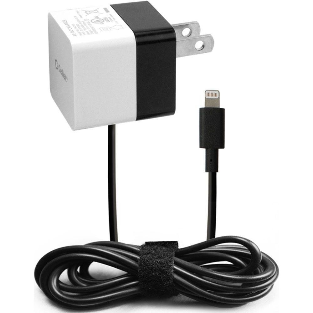 Apple iPhone 6s -  Cellet CUBE 3ft  Lightning 8-Pin Wall Charger, White/Black