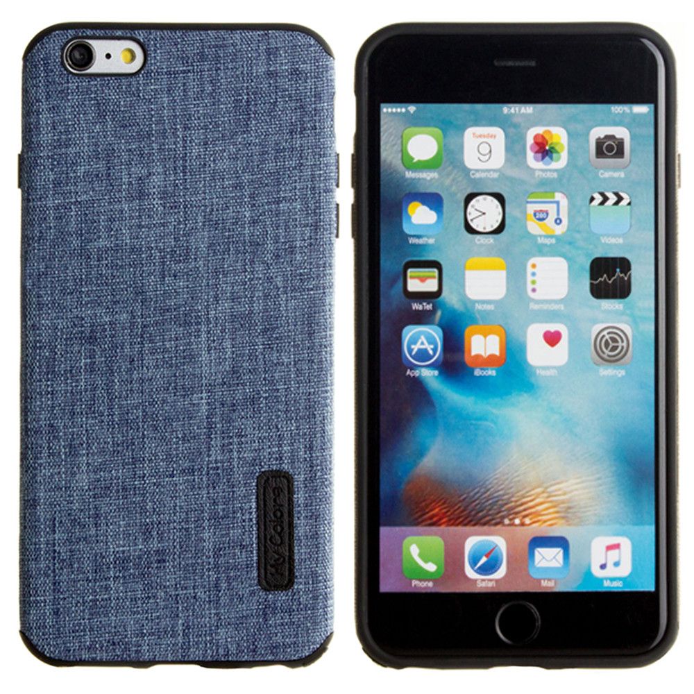 Apple iPhone 6s Plus -  Ultra Slim Fabric design case, Blue